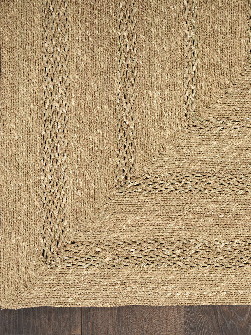 Natural Seagrass NSG01 Natural 2'3" x 8' Rug image number 2