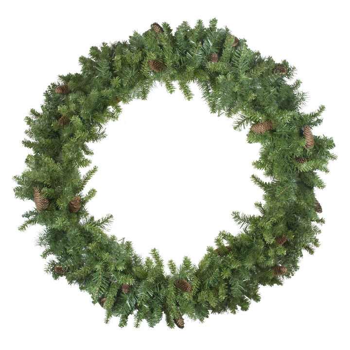 Dakota Red Pine Artificial Christmas Wreath - 48-Inch  Unlit