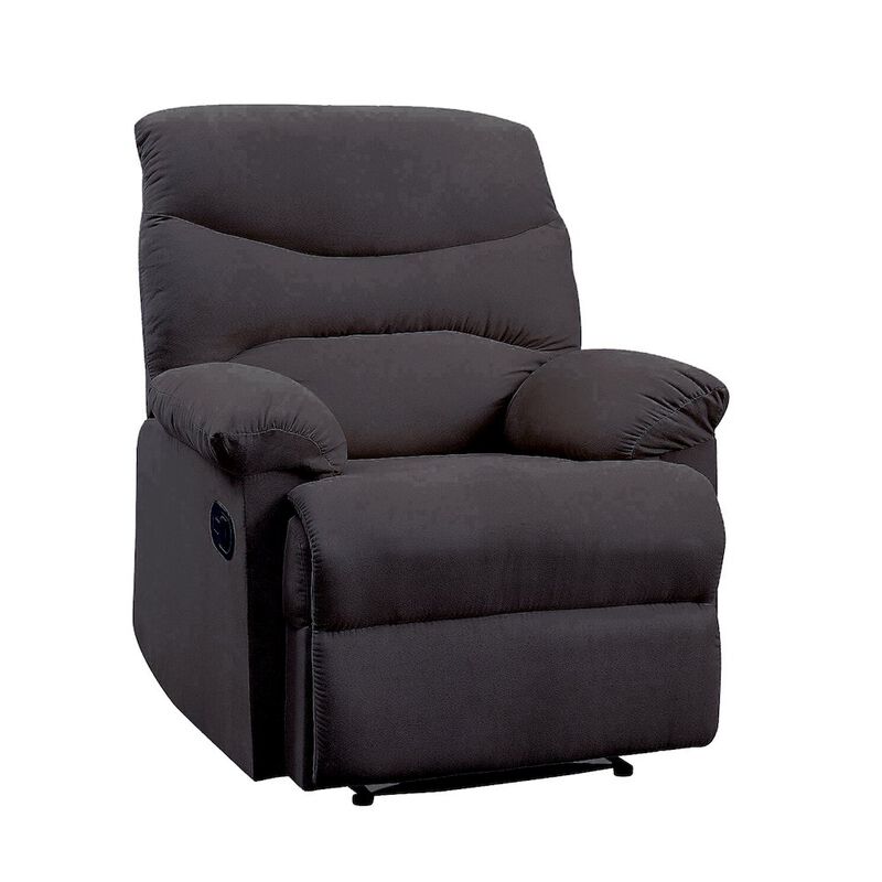 Plethoria Home Pillow Top Arms Recliner with Tufted Back