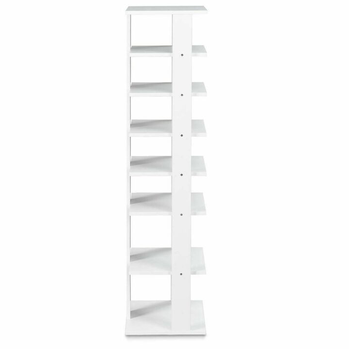 7-Tier Shoe Rack Practical Free Standing Shelves Storage Shelves