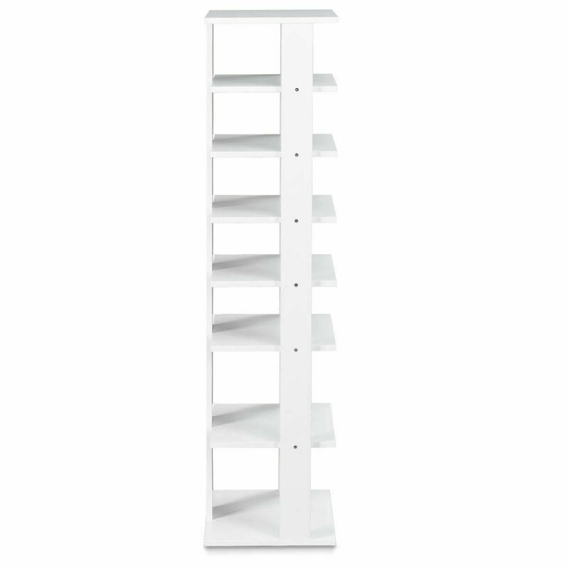 7-Tier Shoe Rack Practical Free Standing Shelves Storage Shelves