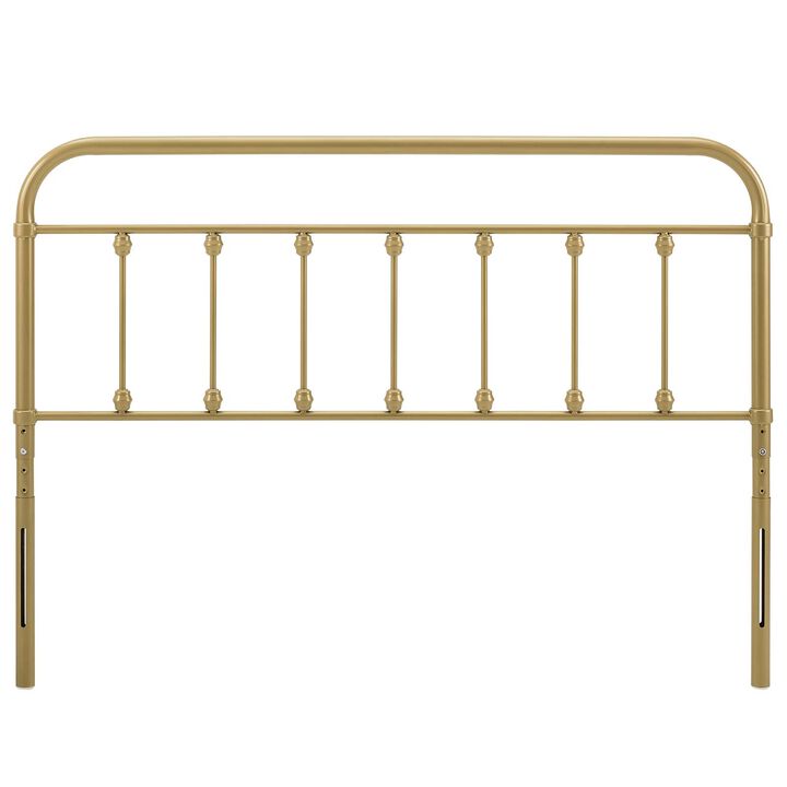 Sage Metal Headboard
