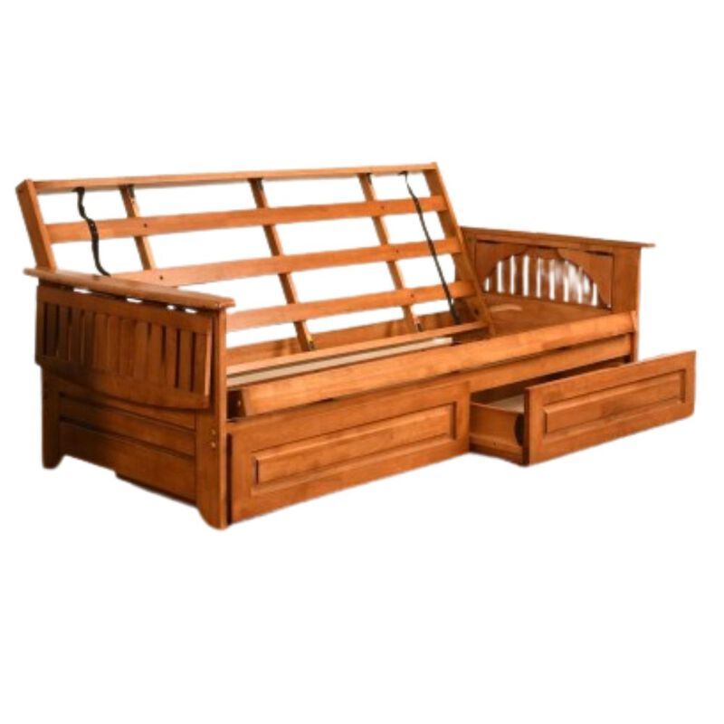 Phoenix Frame-Barbados Finish-Storage Drawers