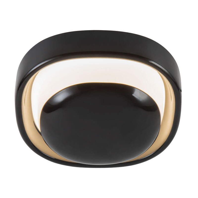 Pebble 8-in Damp-Rated Dimmable LED Wall Sconce image number 2