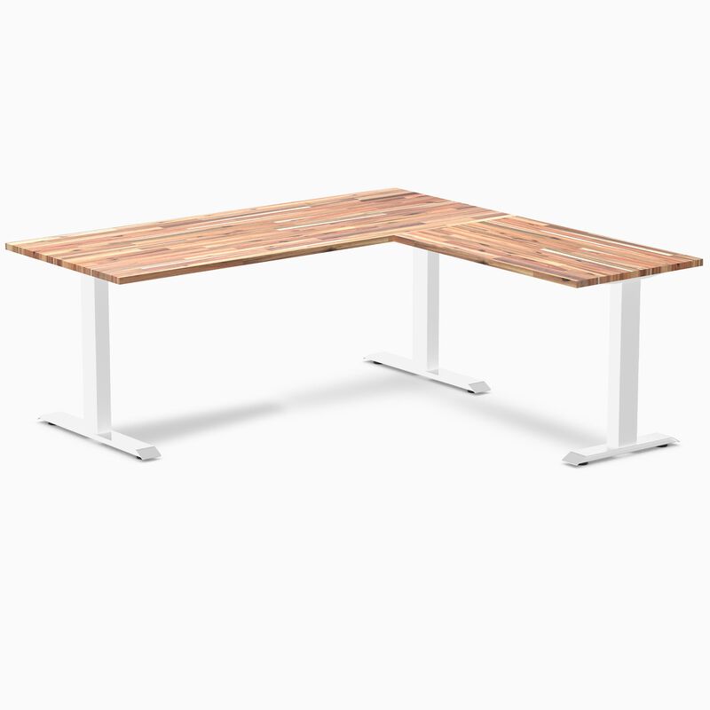 Desky Zero Softwood L-Shape Office Desk image number 0