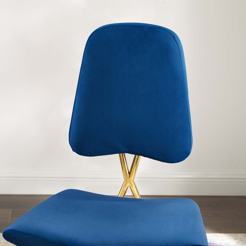 Ponder Performance Velvet Counter Stool image number 6
