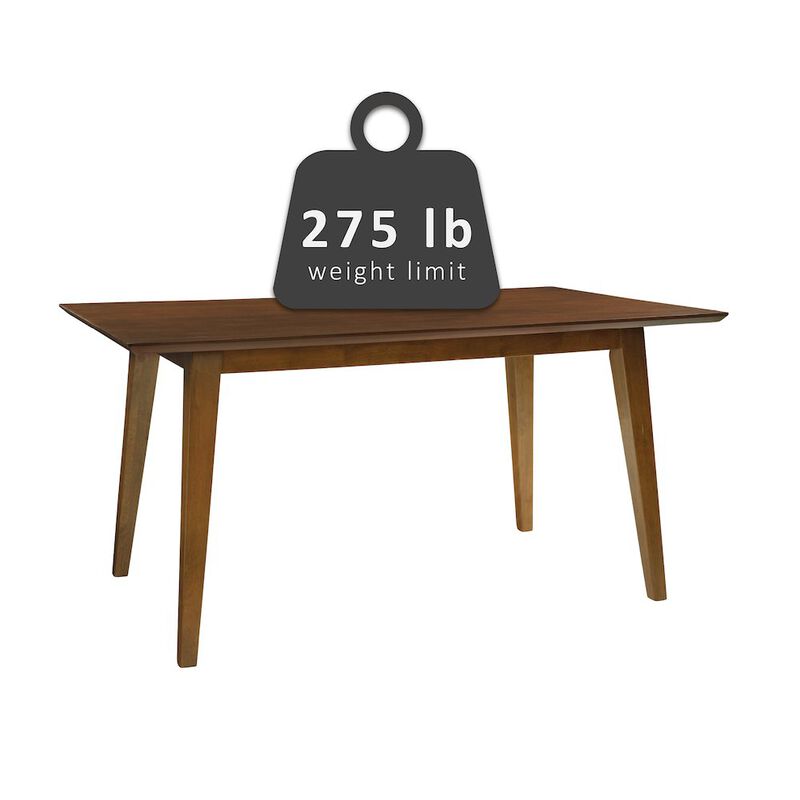 Linon Cadence Dining Table Brown image number 9