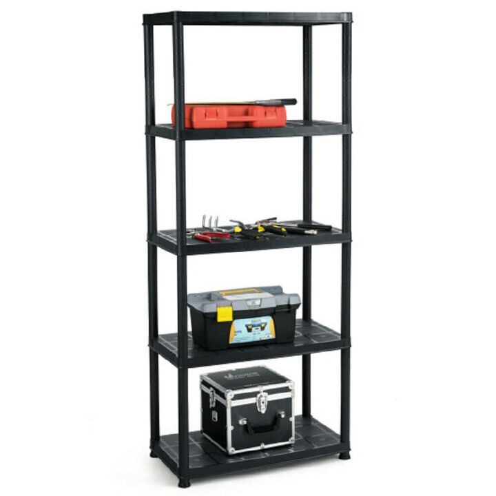 5-Tier Storage Shelving Unit Heavy Duty Rack for Kitchen Room Garage to Save Space