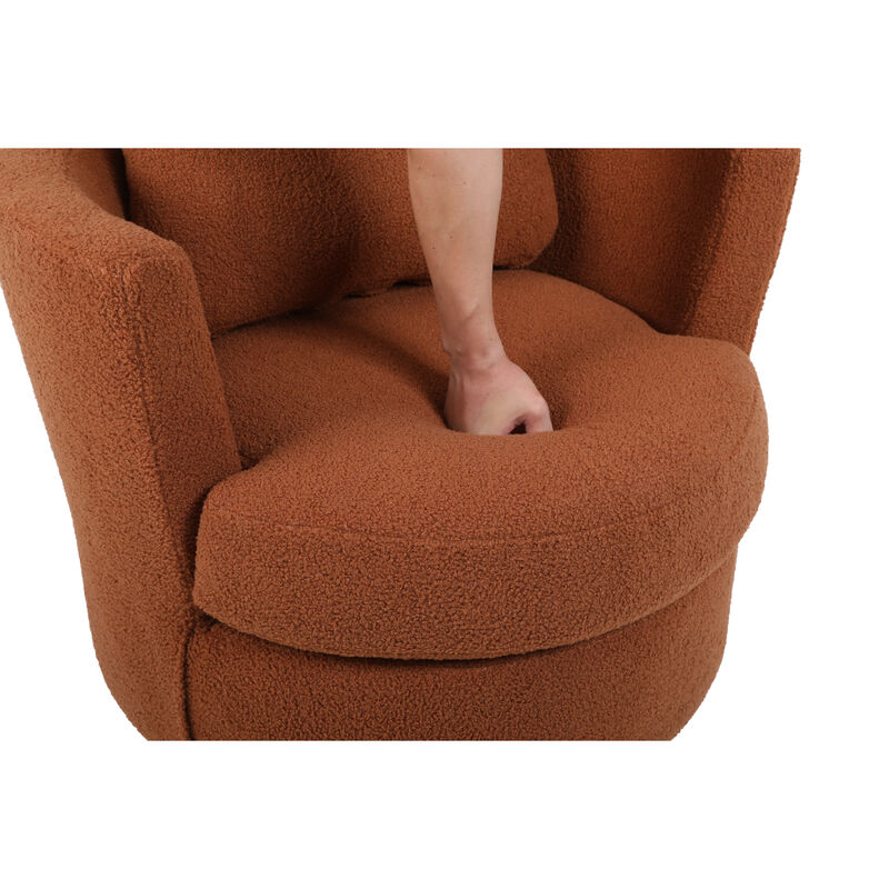 Streamdale Swivel Barrel Chair for Living Room or Bedroom