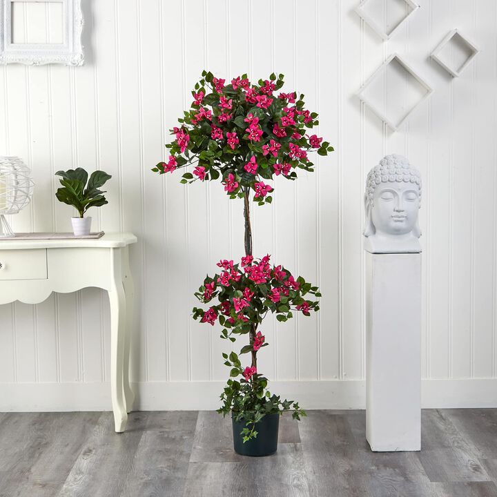 Hivvago 5 Feet Mini Bougainvillea Topiary