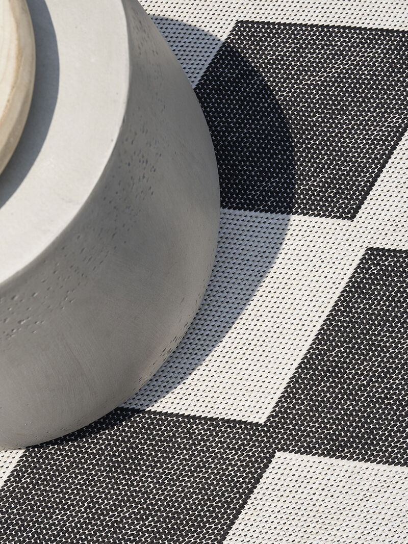 Positano POS04 Black 7' x 10' Rug image number 1