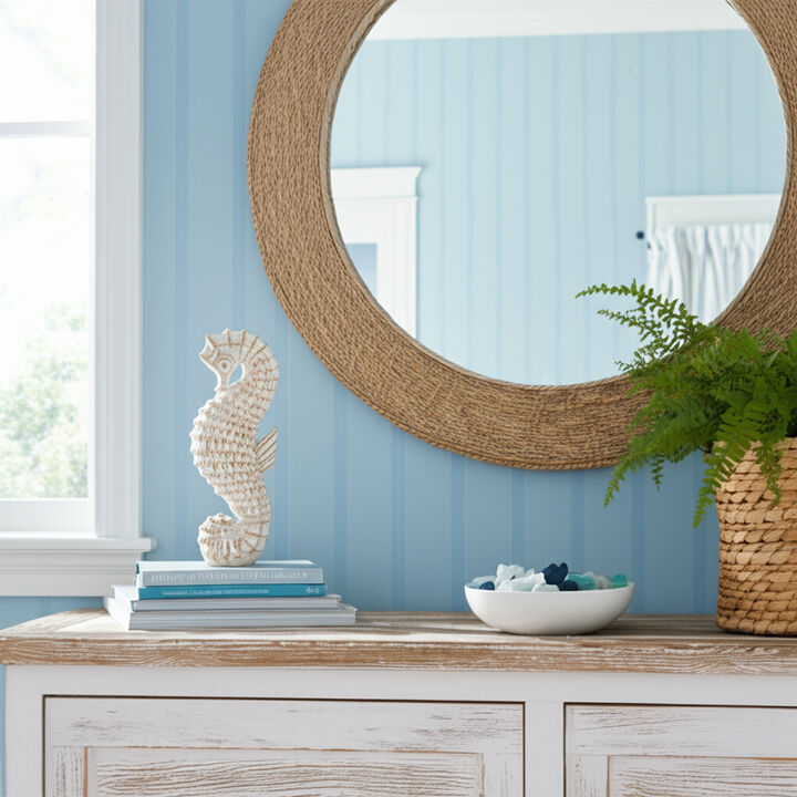 Coastal Wicker Seahorse