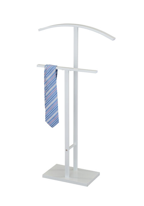 Kings Brand Furniture - Dossi Metal Suit Valet Stand, Clothes Rack, Clothing Organizer, Jacket Hanger, Tie Hanger