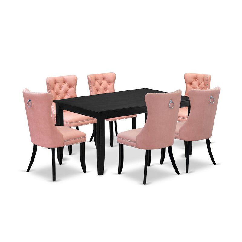 7 Piece Kitchen Table & Chairs Set