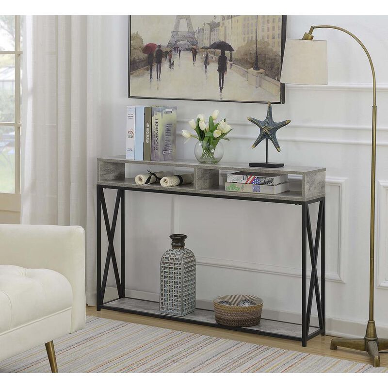 Convience Concept, Inc. Tucson Deluxe 2 Tier Console Table