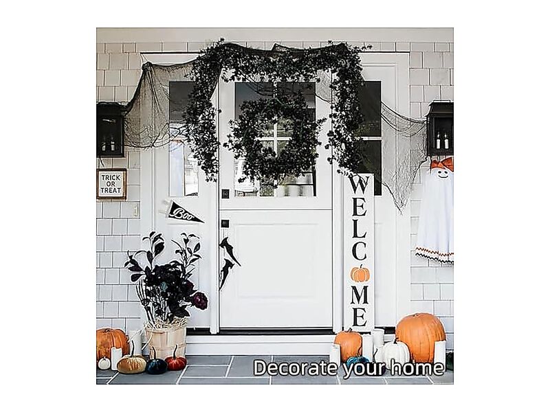 Black Artificial Flowers Eucalyptus Garlands Spring Garland Greenery Vines Fake image number 2