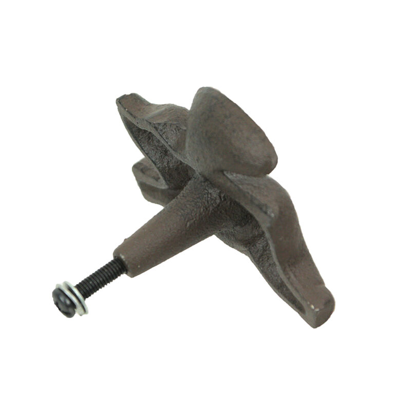 Set of 6 Cast Iron Flying Pig Drawer Pulls Decorative Cabinet Knobs Home Decor image number 3