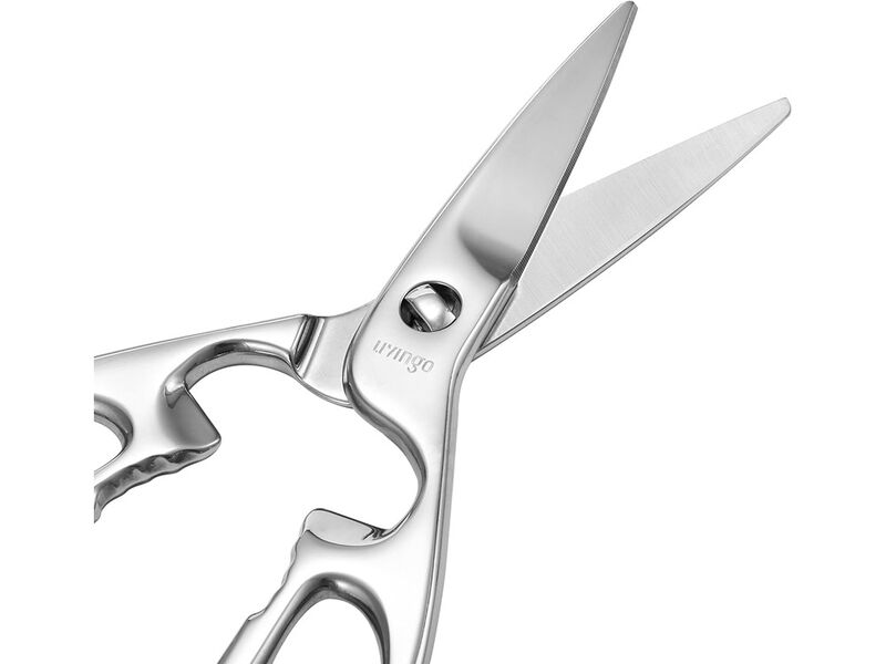 LIVINGO Heavy Duty Kitchen Scissors - Multi-function Dishwasher Safe Stainless Steel