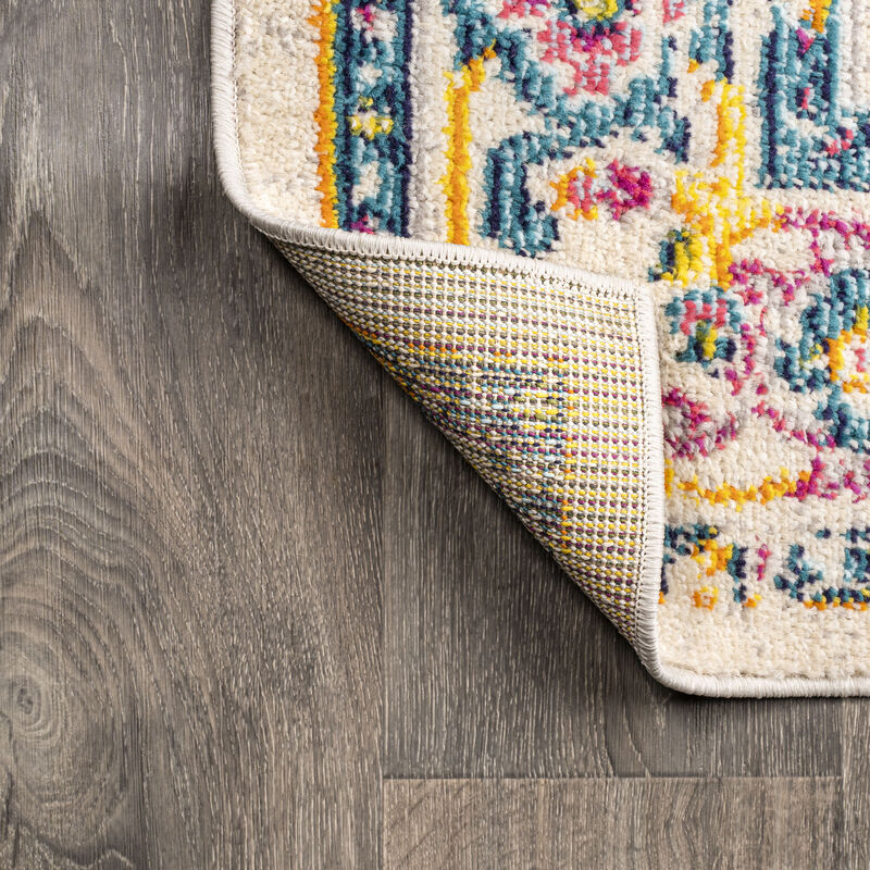 Brooklyn Geometric Medallion Area Rug