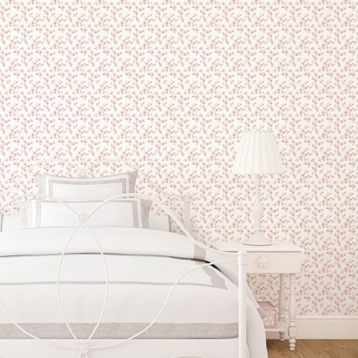 Secret Garden Anenome Mini Pink Wallpaper G78484