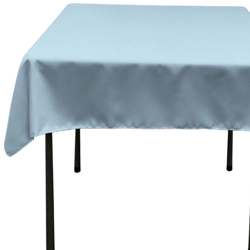 58-Inch Square Polyester Poplin Tablecloth for Dining and Kitchen Tables image number 2