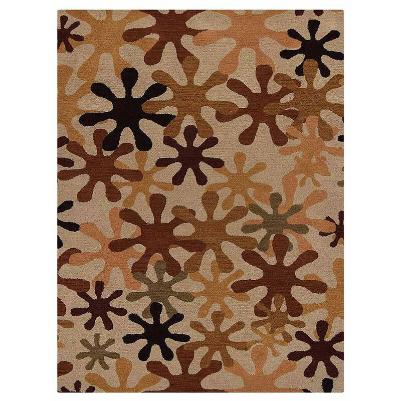 RUGSOTIC CARPETS HAND TUFTED WOOL ECO-FRIENDLY AREA RUGS  - Rectangle Shape, Size, Contemporary Modern Design, High Pile Thick Handmade Area Rugs for Living Room, Bed Room (K00699) image number 0