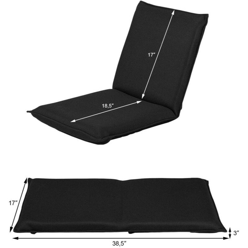 Adjustable 6 positions Folding Lazy Man Sofa Chair Floor Chair