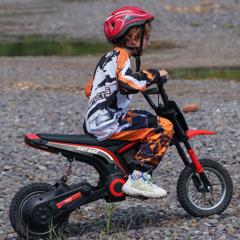 BreeBe 24V 350W Electric Dirt Bike Up to 15 MPH w/ Twist Grip Throttle image number 1