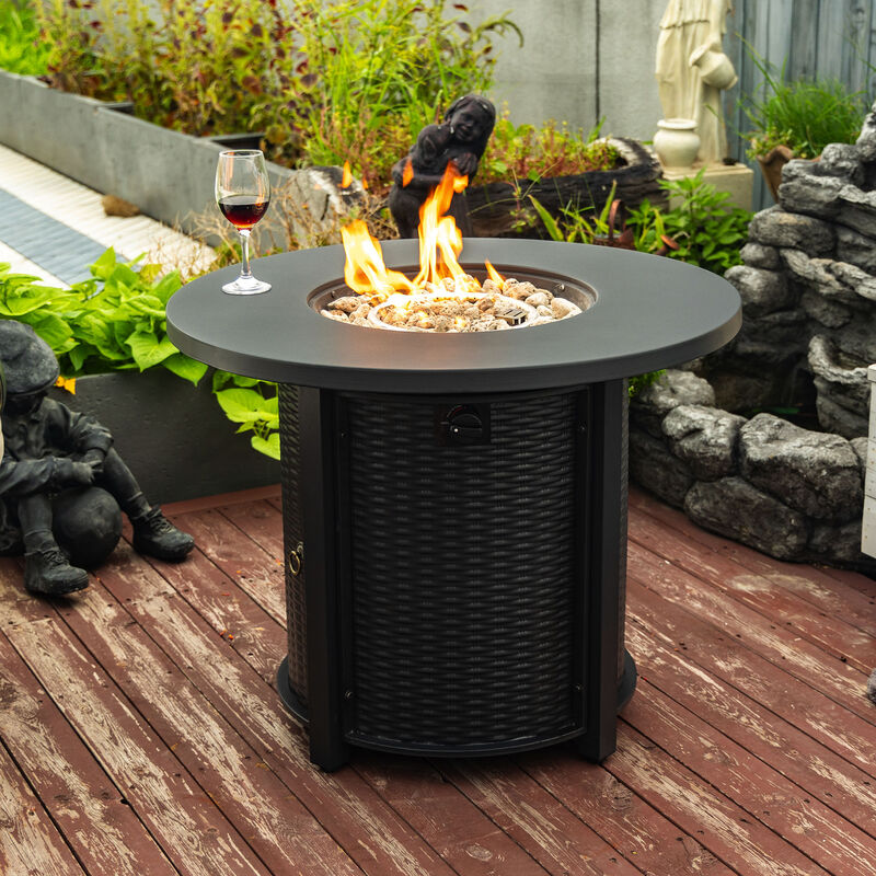 Cambid Propane Gas Fire Pit Table image number 1