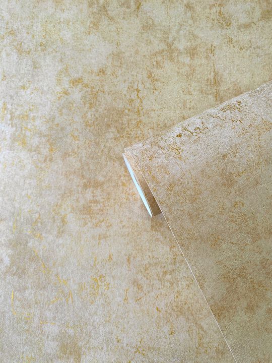 Elegance Metallic Plaster Gold Wallpaper AM22009-2