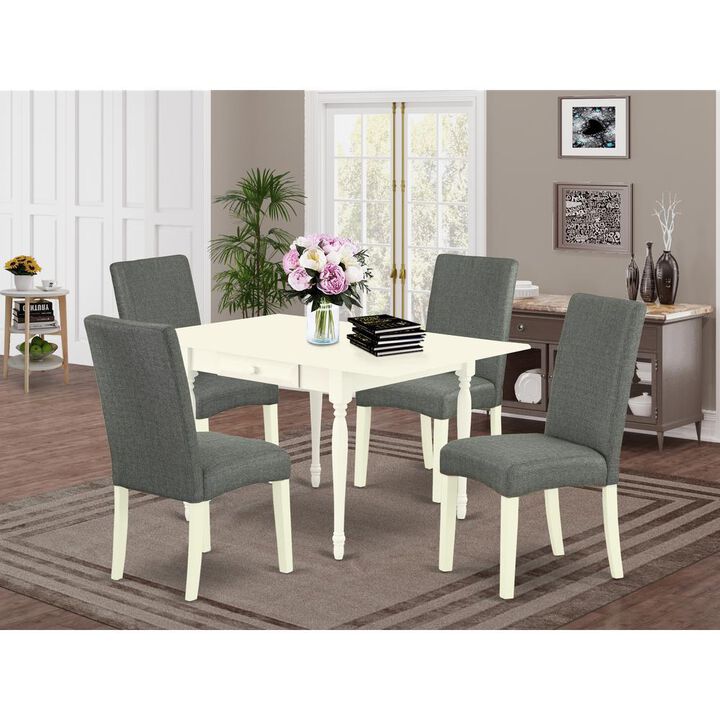 Dining Room Set Linen White