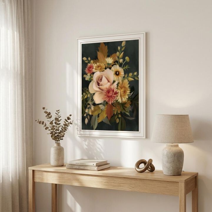 HomeRoots Romantic Autumn I 2 Framed Print Wall Art