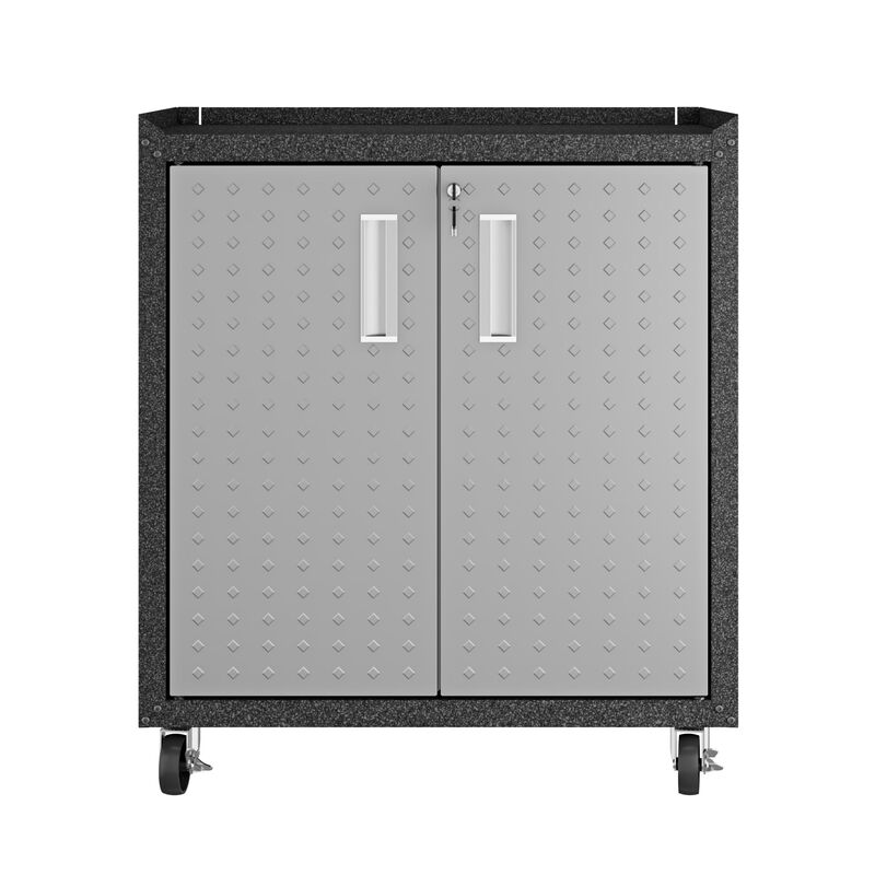 Fortress Gray Rolling Cabinet