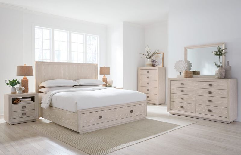 Maxime Five Drawer Chest in Ash