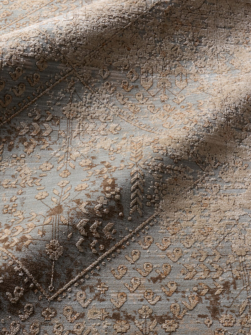 Patterned Silence Caelena Gray 8'6" x 12' Rug image number 5