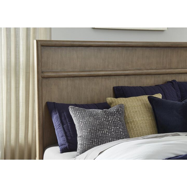 American Woodcrafters Arlington King Panel Headboard - Nutmeg