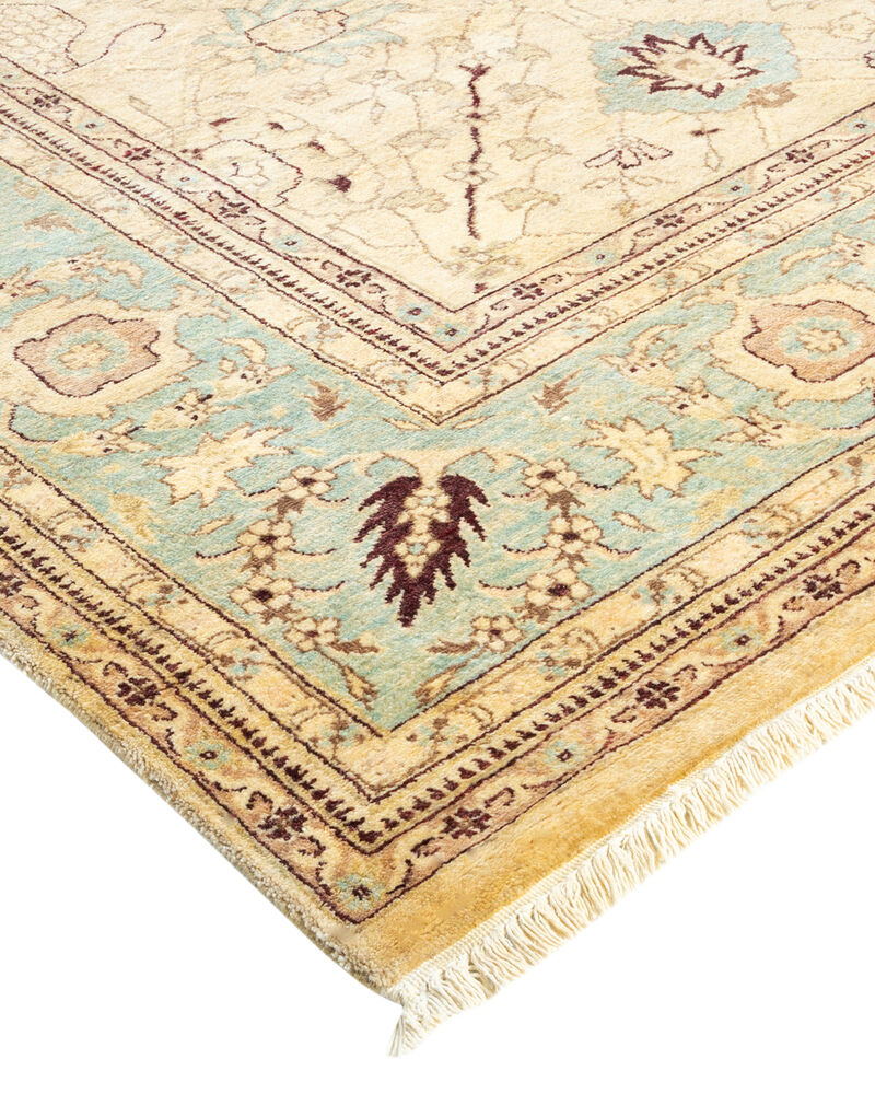 Mogul, One-of-a-Kind Hand-Knotted Area Rug  - Ivory, 7' 10" x 10' 4" image number 2