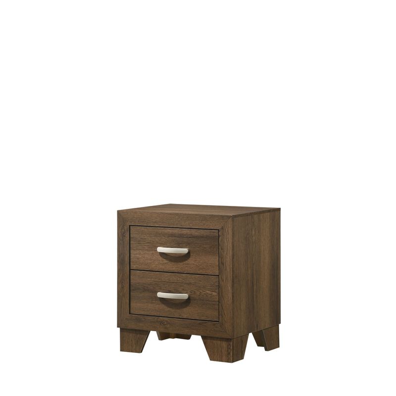 Miquell Nightstand, Oak image number 1