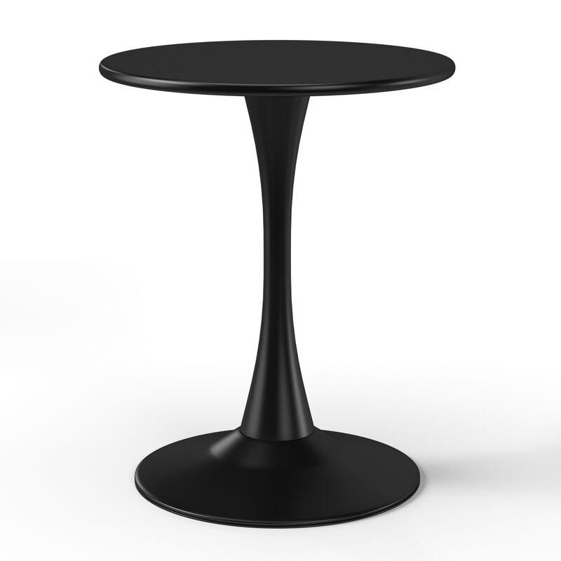 WestinTrends 23.5" Round Outdoor Indoor Metal Cocktail Dining Table image number 2