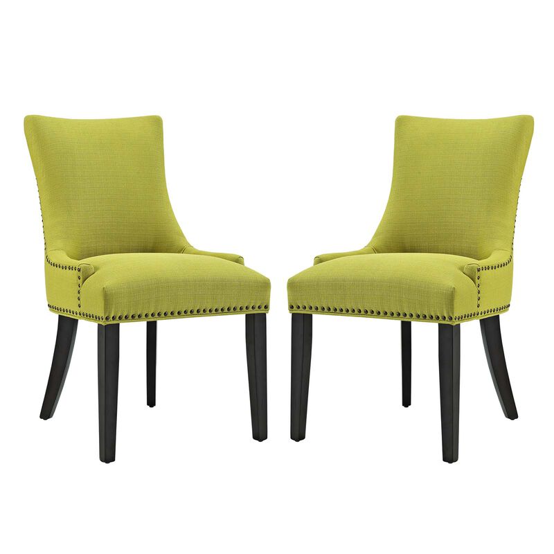 Marquis Dining Side Chair Fabric Set of 2 image number 1