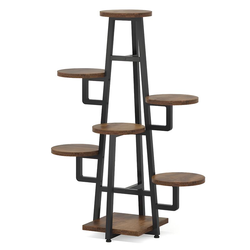Tribesigns 7-Tier Plant Stand Plant Pots Holder Rack Flower Stand image number 0