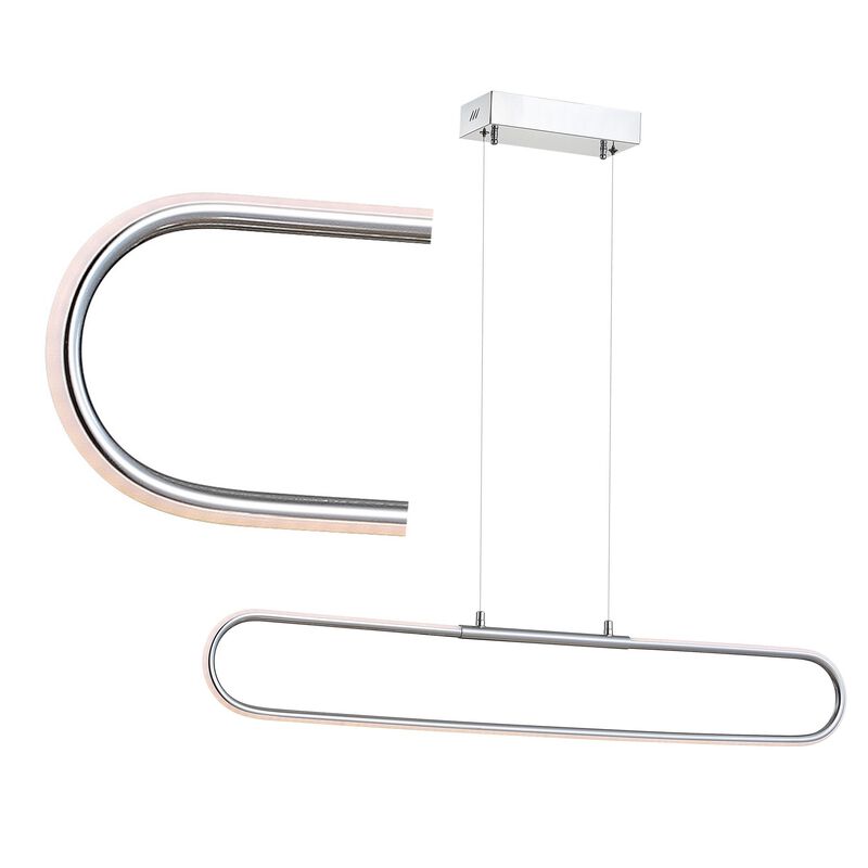 Ned Dimmable Adjustable Integrated LED Metal Linear Pendant