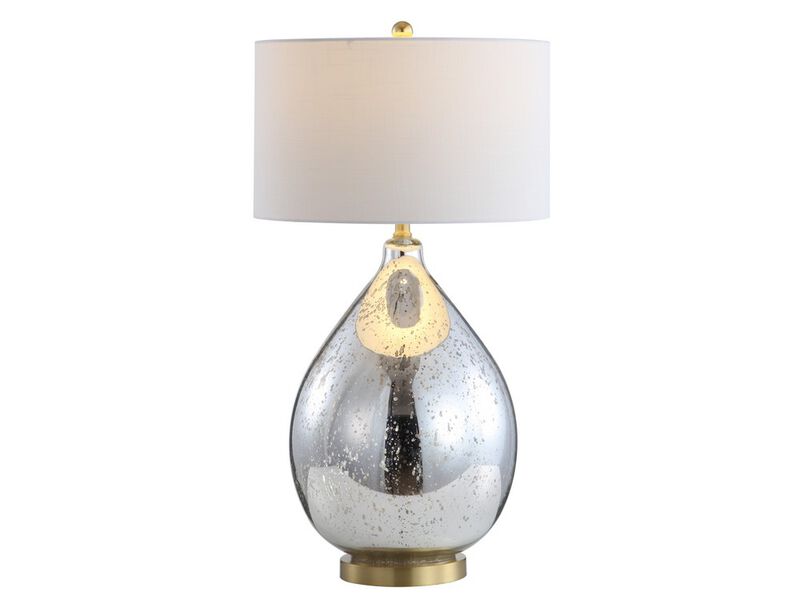 Sasha Glass/Metal LED Table Lamp