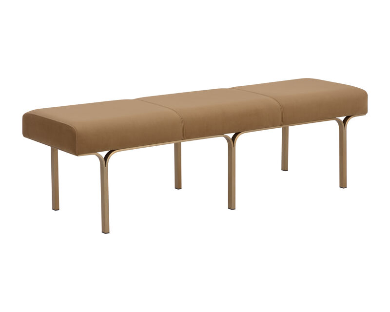 Nuvella Bench in Hailey Moon