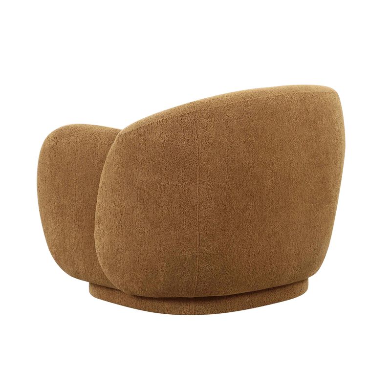 Casafoyer Misty Brown Boucle Accent Chair image number 4