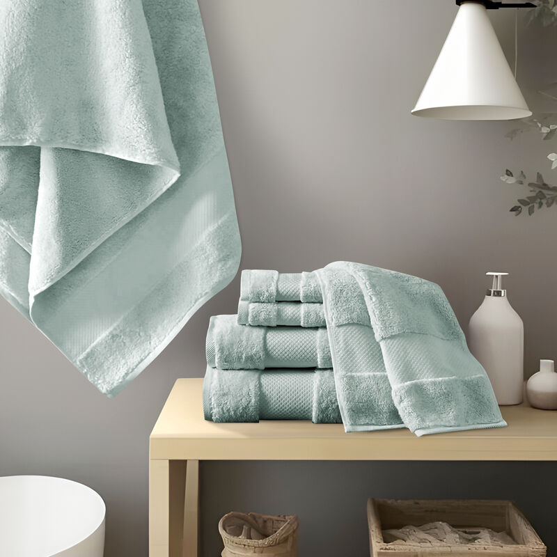 Gracie Mills Thalia 6-Piece 600gsm Turkish Cotton Bath Towel Set
