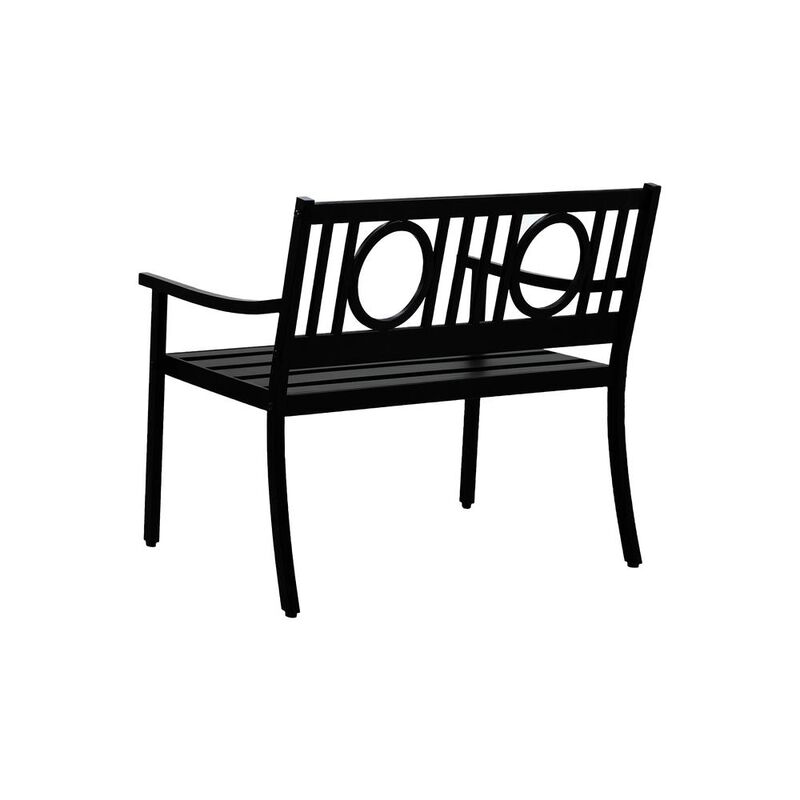 Carolina Living Gramercy Outdoor Bench - Black
