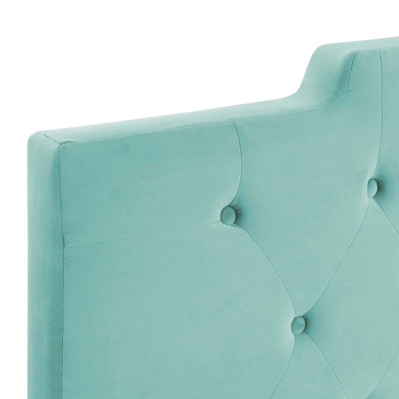Juliet Tufted Performance Velvet King/California King Headboard image number 3