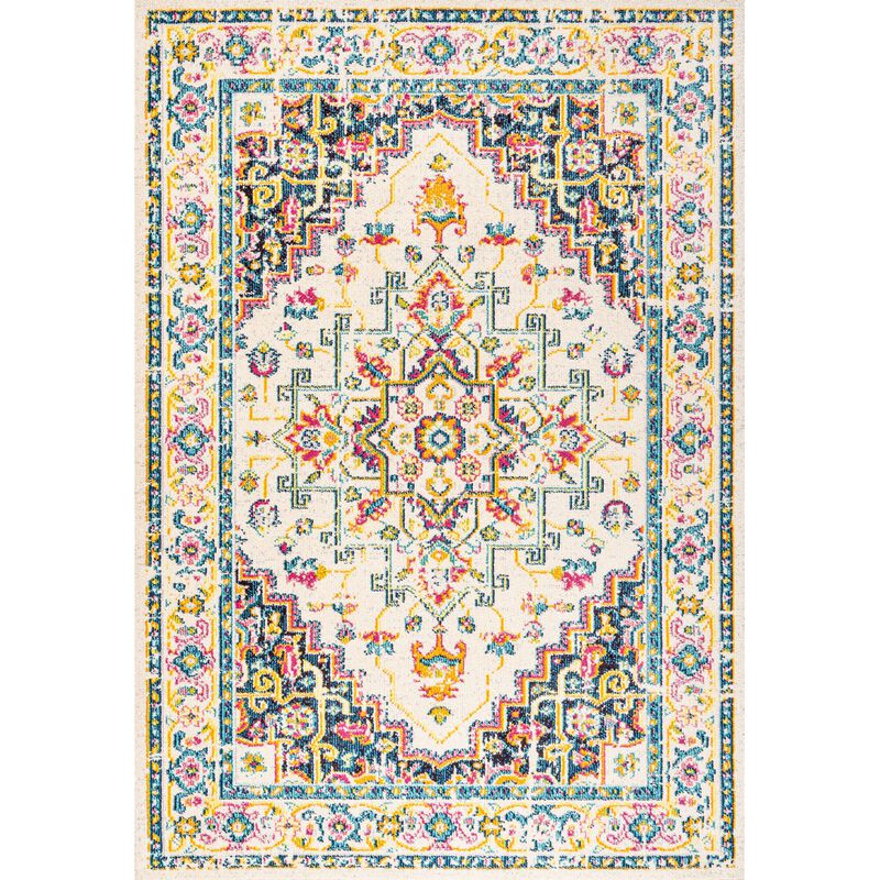 Brooklyn Geometric Medallion Area Rug
