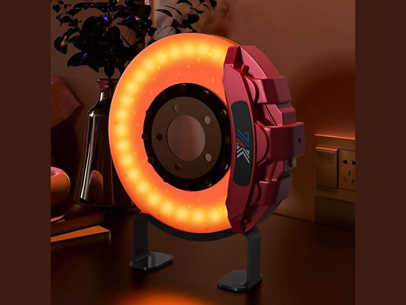 9.1'' Mid Century Modern Table Lamp with Dimmable Cordless Rechargeable LED Lighting image number 1